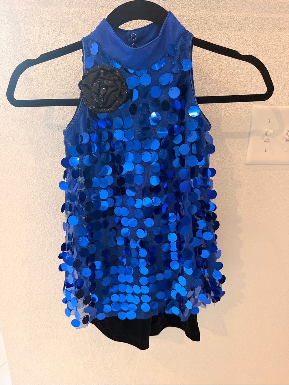 Revolution Next Best Thing Royal Blue Sequined One Piece Child Medium